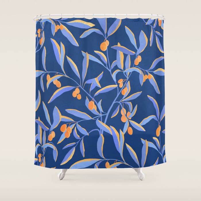 Olive Grove Shower Curtain Gallery Image 1