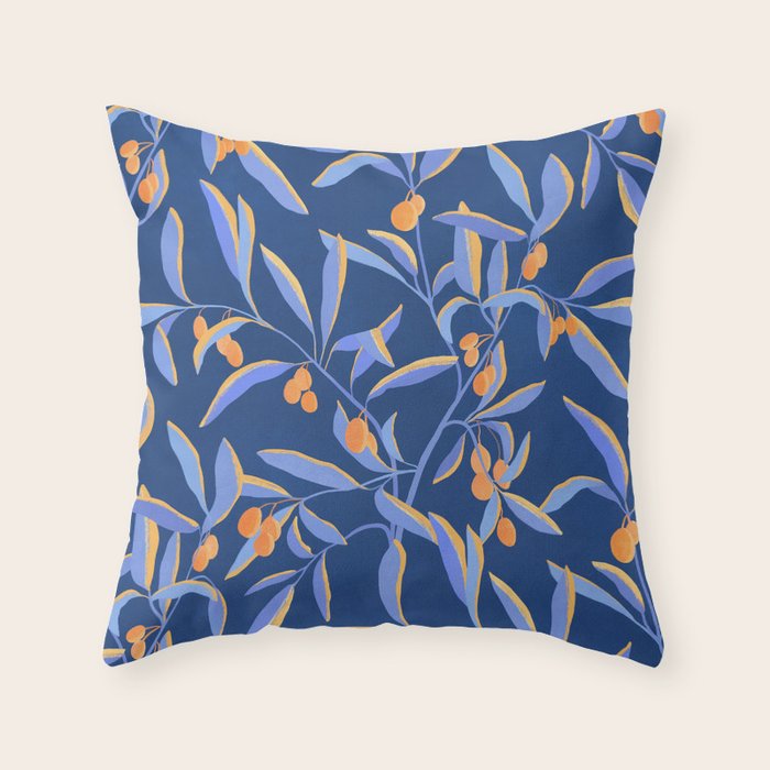 Olive Grove Throw Pillow Gallery Image 6