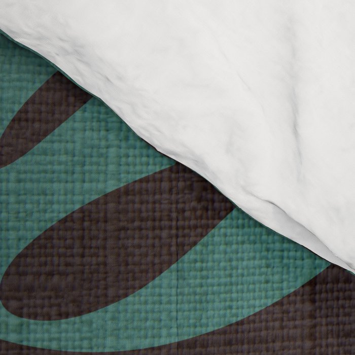 organic shapes geometric abstract shapes 3 Comforter Gallery Image 4