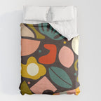 organic shapes geometric abstract shapes 3 Duvet Cover Gallery Image 6