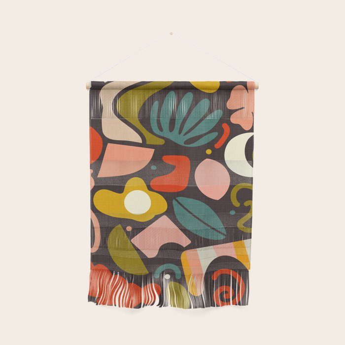 organic shapes geometric abstract shapes 3 Wall Hanging Gallery Image 1