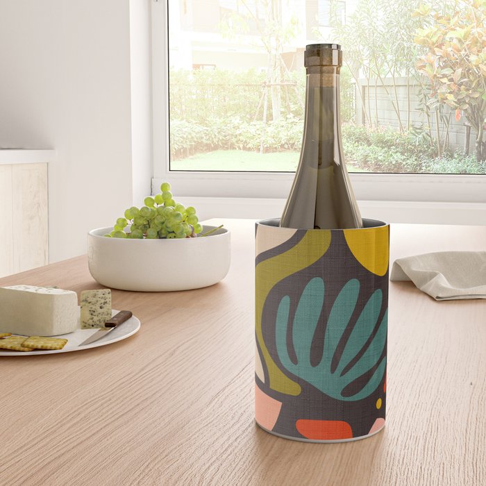 organic shapes geometric abstract shapes 3 Wine Chiller Gallery Image 4