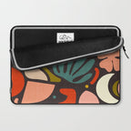 organic shapes geometric abstract shapes 3 Laptop Sleeve Gallery Image 2