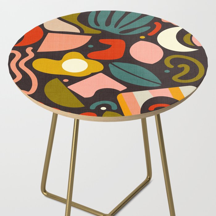 organic shapes geometric abstract shapes 3 Side Table Gallery Image 2