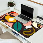 organic shapes geometric abstract shapes 3 Desk Mat Gallery Image 2