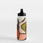 organic shapes geometric abstract shapes 3 Water Bottle Gallery Image 3