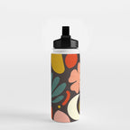 organic shapes geometric abstract shapes 3 Water Bottle Gallery Image 2