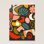 organic shapes geometric abstract shapes 3 Stationery Card Gallery Image 2