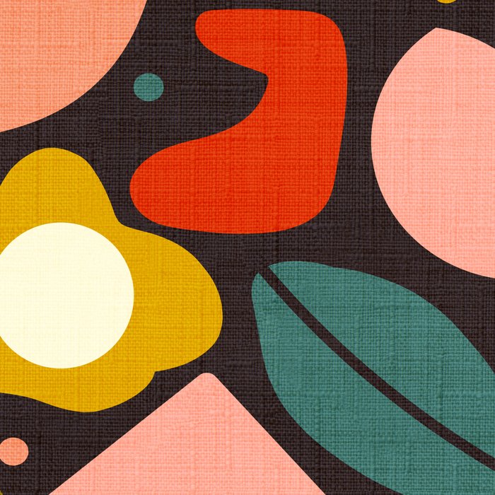 organic shapes geometric abstract shapes 3 Coffee Mug Gallery Image 2