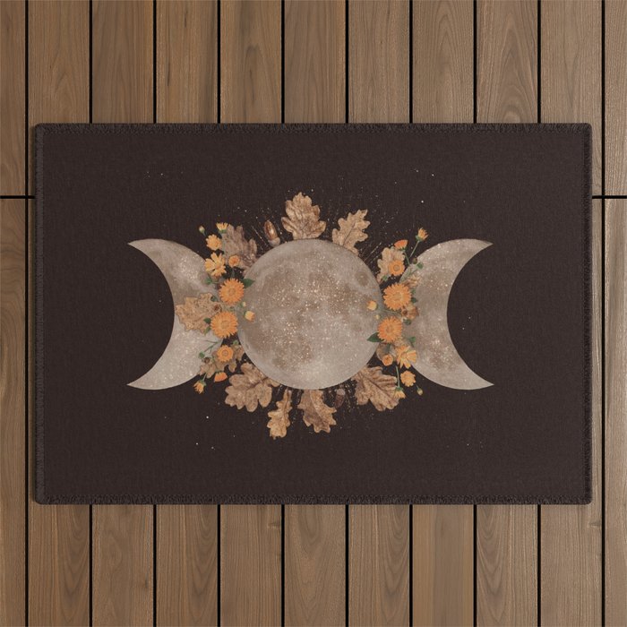 Samhain Moon  Outdoor Rug Gallery Image 1