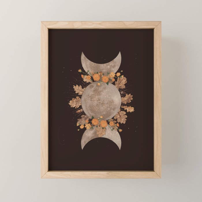 Samhain Moon  Mini Art Print Gallery Image 1