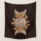 Samhain Moon  Wall Tapestry Gallery Image 4
