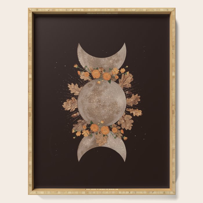 Samhain Moon  Serving Tray Gallery Image 1
