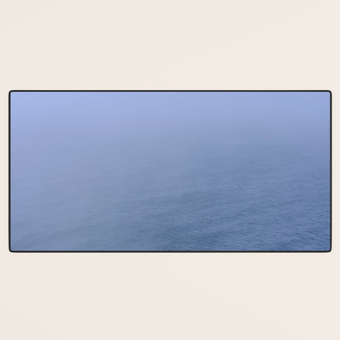 blue water - modern seascape ocean photograph Desk Mat Gallery Image 3