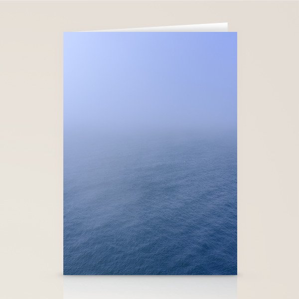 blue water - modern seascape ocean photograph Stationery Card Gallery Image 2
