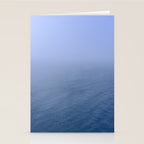 blue water - modern seascape ocean photograph Stationery Card Gallery Image 2