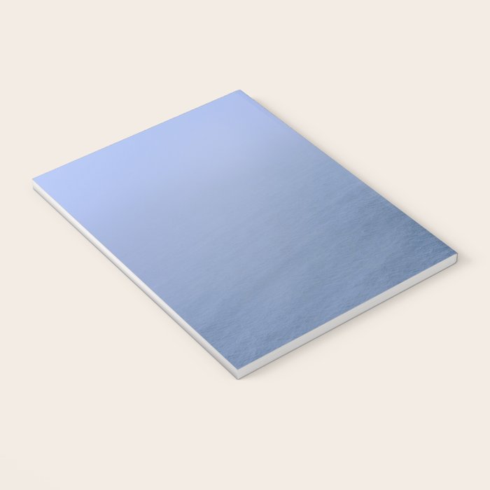 blue water - modern seascape ocean photograph Notebook Gallery Image 3