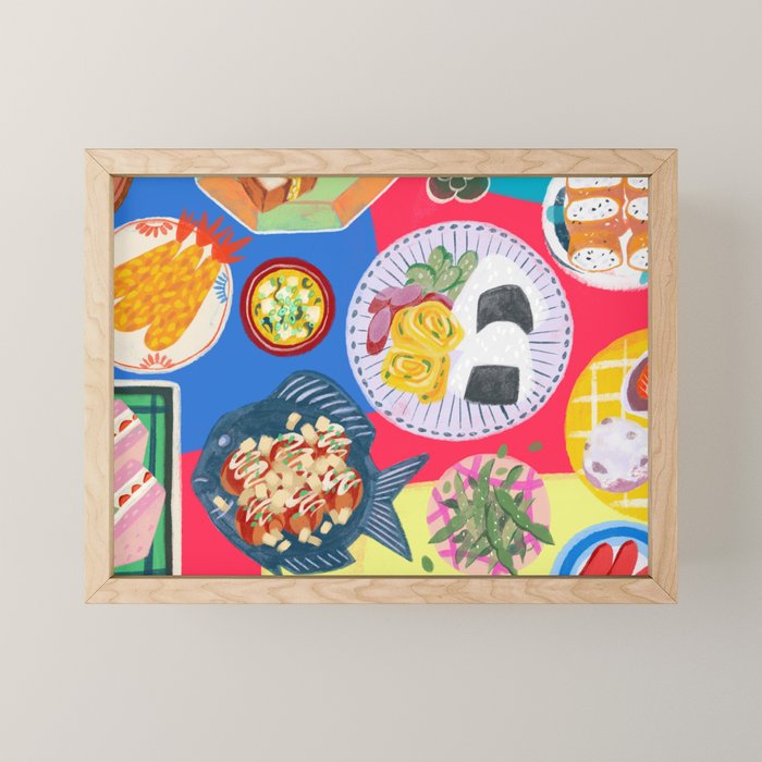 Japan Food Festival Mini Art Print Gallery Image 1