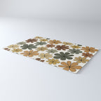 Retro Daisy Pattern Multicolor IX Rug Gallery Image 3