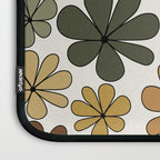 Retro Daisy Pattern Multicolor IX Laptop Sleeve Gallery Image 3