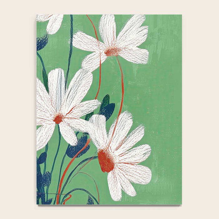White Flowers Notebook Gallery Image 4