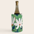 White Flowers Wine Chiller Gallery Image 1