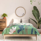 White Flowers Comforter Gallery Image 3