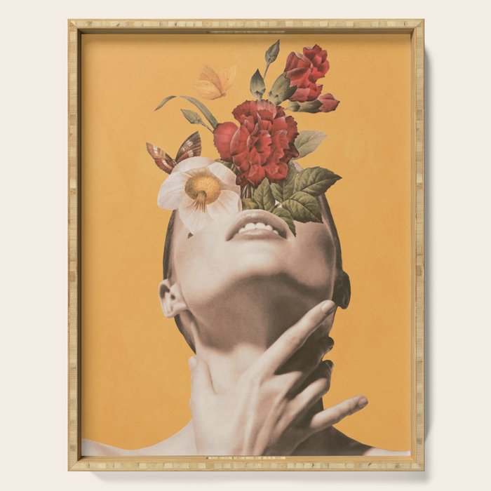 Inner beauty 6 Serving Tray Gallery Image 1