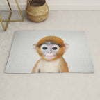 Baby Monkey - Colorful Rug Gallery Image 1