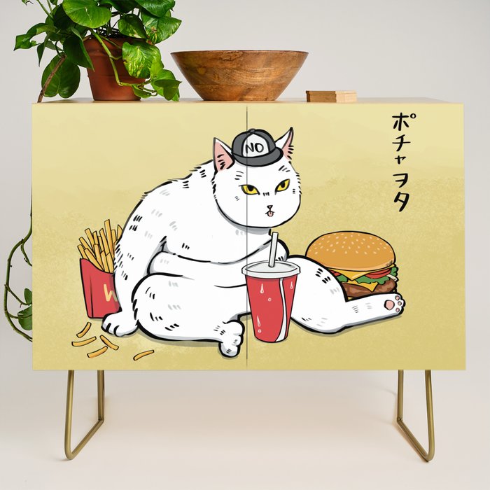 Fast Food Cat Credenza Gallery Image 1