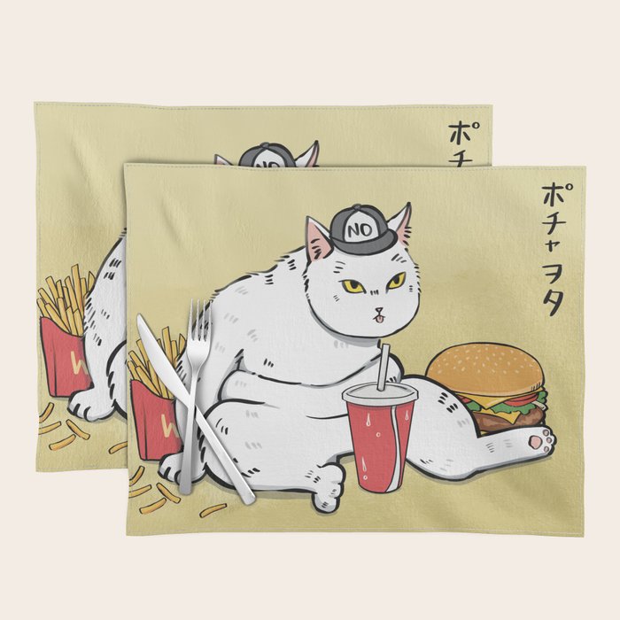 Fast Food Cat Placemat Gallery Image 1
