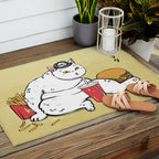 Fast Food Cat Outdoor Rug Gallery Image 2