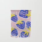 Blue Strawberries Wall Hanging Gallery Image 1