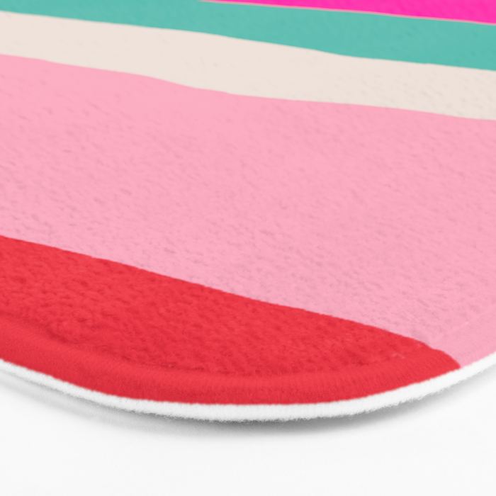 Candy Stripe Christmas Bath Mat Gallery Image 3