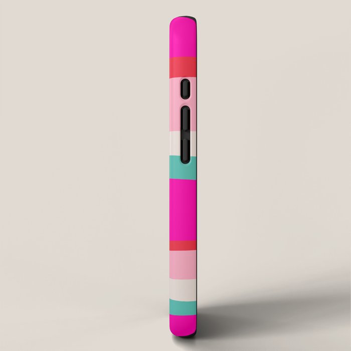 Candy Stripe Christmas iPhone Case Gallery Image 2