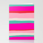Candy Stripe Christmas Stationery Card Gallery Image 2