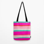 Candy Stripe Christmas Tote Bag Gallery Image 2