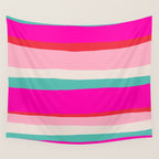 Candy Stripe Christmas Wall Tapestry Gallery Image 4