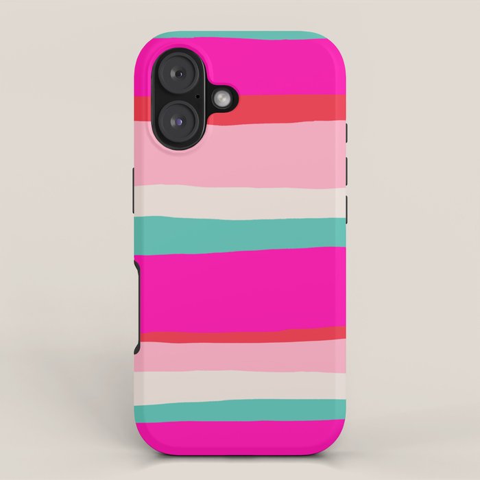 Candy Stripe Christmas iPhone Case Gallery Image 1