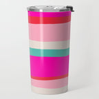 Candy Stripe Christmas Travel Mug Gallery Image 2