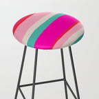 Candy Stripe Christmas Stool Gallery Image 2