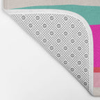 Candy Stripe Christmas Bath Mat Gallery Image 2