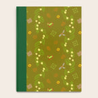Whimsical Tiny Toys & Pine Branches in Green Notebook Gallery Image 4