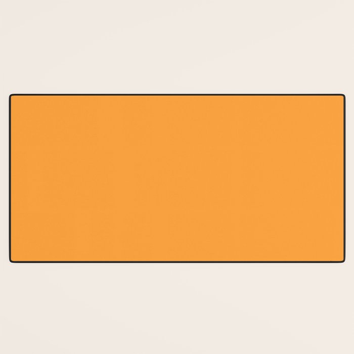 Boca Solid Shades - Buttercup Desk Mat Gallery Image 3