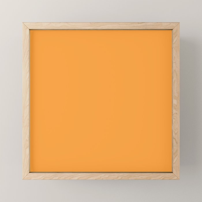 Boca Solid Shades - Buttercup Mini Art Print Gallery Image 1
