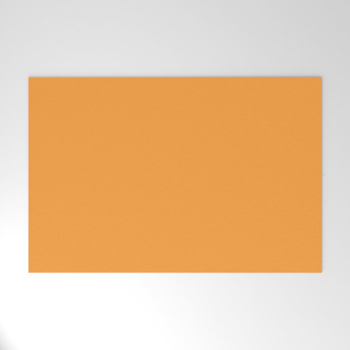 Boca Solid Shades - Buttercup Welcome Mat Gallery Image 1