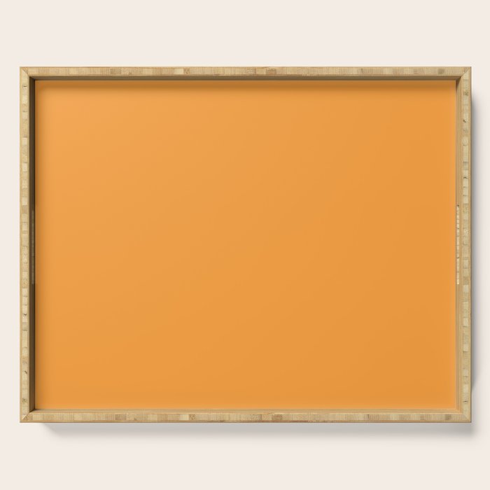 Boca Solid Shades - Buttercup Serving Tray Gallery Image 1