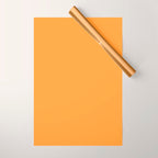 Boca Solid Shades - Buttercup Wrapping Paper Gallery Image 1