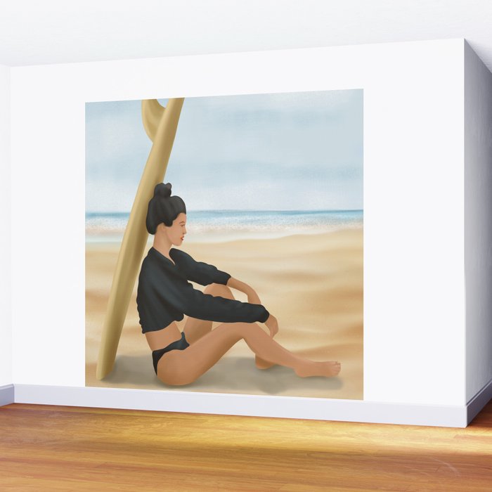 Surfboard Shade Wall Mural Gallery Image 2