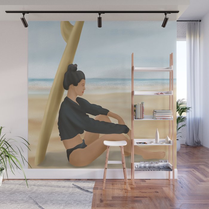 Surfboard Shade Wall Mural Gallery Image 1